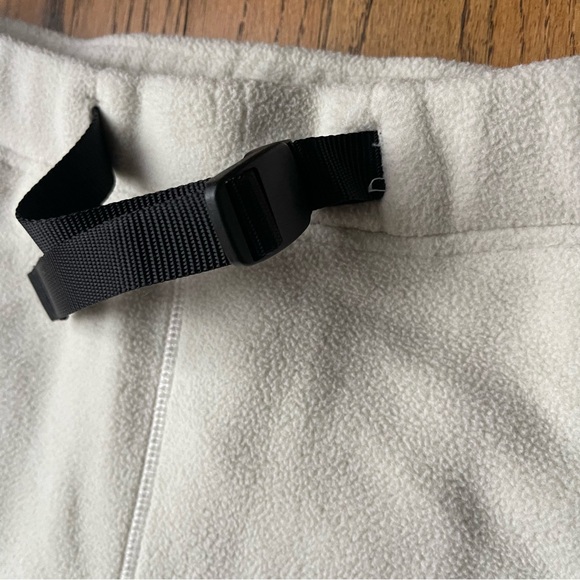 Topo Designs Mountain Fleece Pants Polartec Size Small White Black - Picture 6 of 12